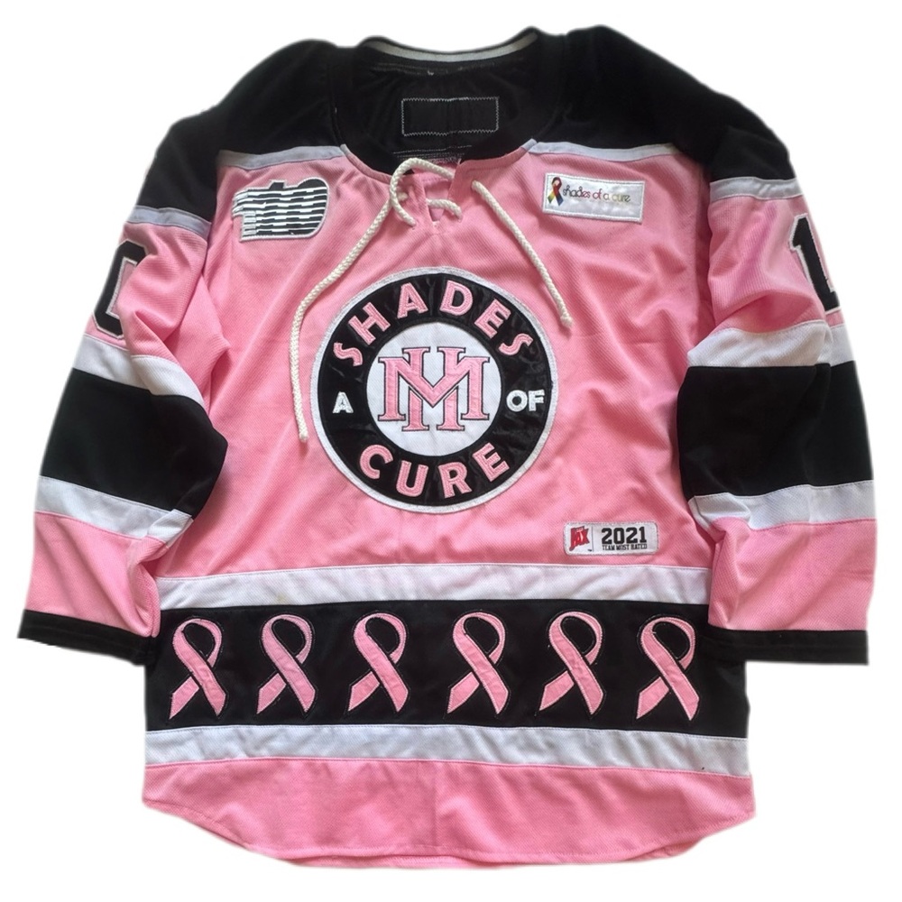 Custom-designed women’s American football jersey